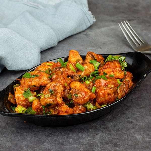 Mushroom Manchurian Dry / Gravy